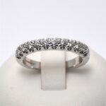 Anello Veretta Dodici Diamanti 0.46ct Giorgio Visconti
