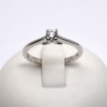 Anello Solitario con Diamante 0.24ct Giorgio Visconti