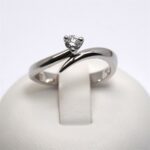 Anello Solitario con Diamante 0.23ct Giorgio Visconti
