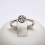 Anello Fiore di Diamanti 0.30ct Giorgio Visconti