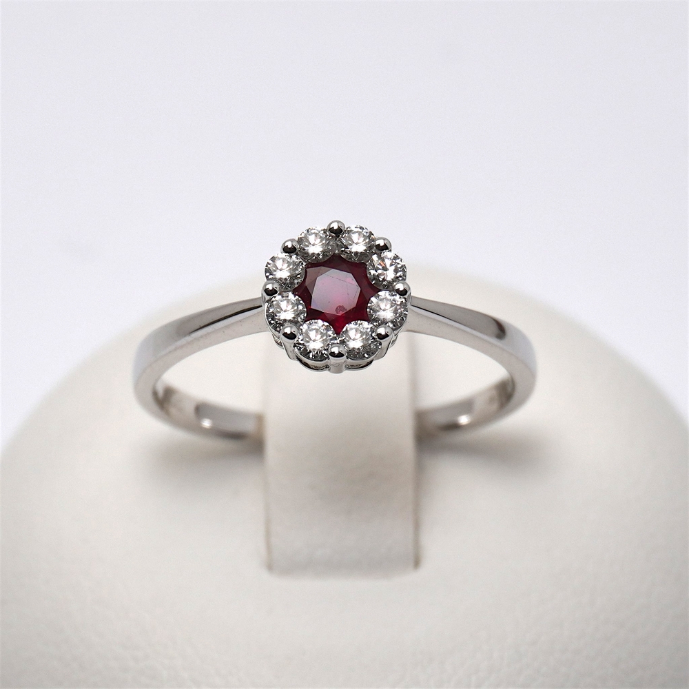 40-anello-rubino-diamanti-prezzo-giorgio-visconti-ab-preziosi-balzano-gioielleria-bari-ABX15038R.jpg Anello Oro Rubino 0.26ct con Diamanti 0.22ct Giorgio Visconti - immagine 1