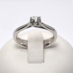 Anello Solitario in Oro e Diamante 0.54ct  Giorgio Visconti