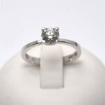 Anello Solitario in Oro e Diamante 0.70ct con Certificato GIA Giorgio Visconti