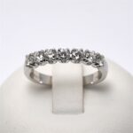Anello Veretta Sette Diamanti 0.60ct Giorgio Visconti