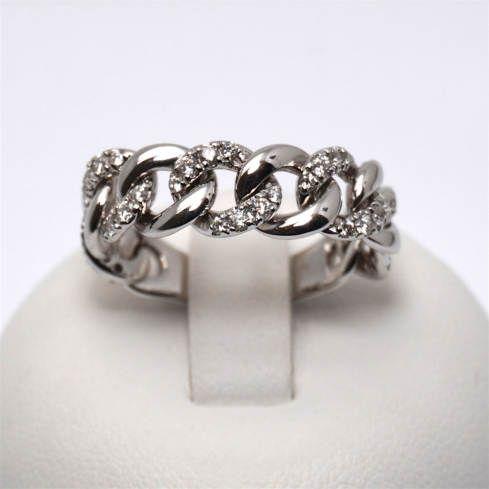 98-anello-groumette-oro-e-diamanti-giorgio-visconti-gioielleria-bari-ab-preziosi-balzano-AB16875.jpg Anello Maglia Groumette in Oro e Diamanti 0.47ct Giorgio Visconti - immagine 1