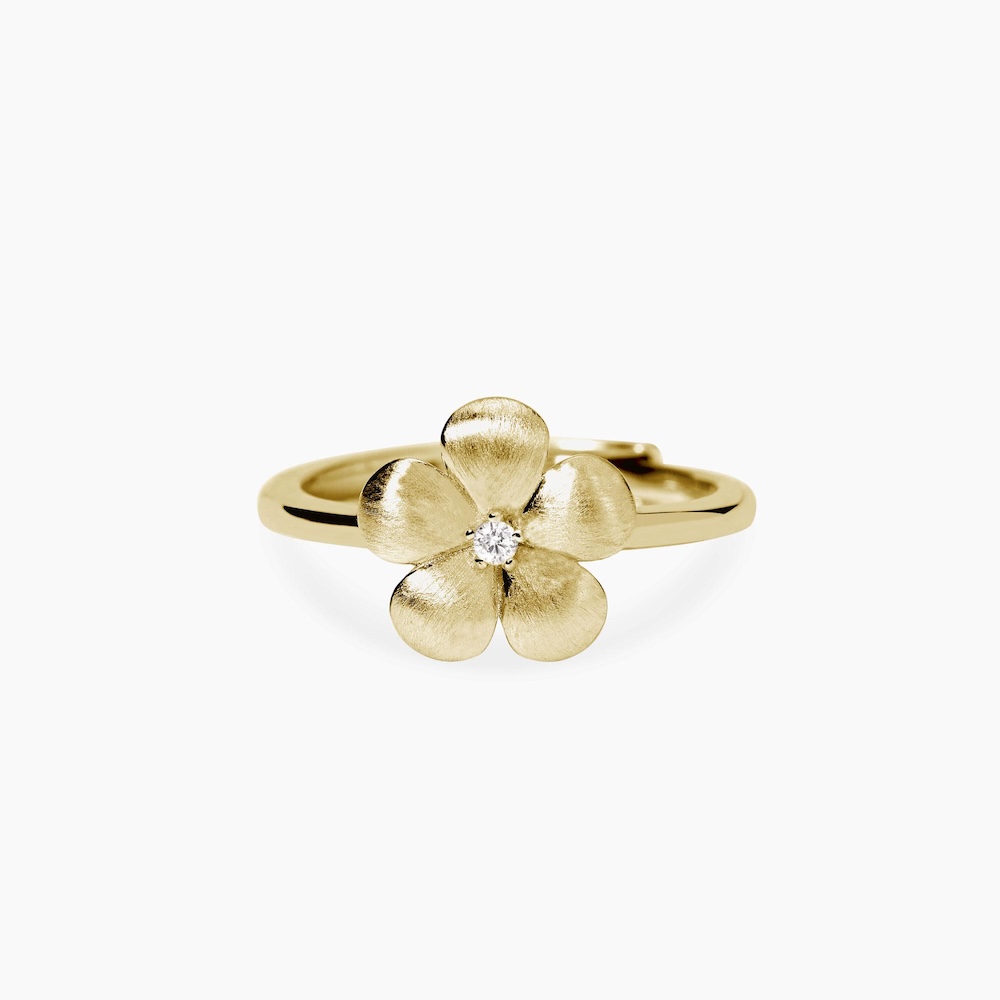 Anello-con-fiore-satinato-e-zircone-centrale-dorato-mabina-gioielli-523496.jpg Anello Dorato con Fiore Satinato e Zircone Centrale in Argento Donna Mabina - immagine 1