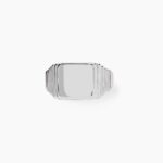 Anello in Argento Chevalier Quadrato Uomo Mabina