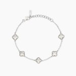 Bracciale con Elementi Fiori Madreperla Donna Mabina