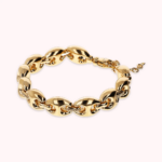 Bracciale in Bronzo Dorato Marinara con Zirconi Donna Bronzallure