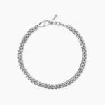 Bracciale in Acciaio Maglia Groumette Donna Kidult