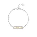 Bracciale Arg925 con Cuori e Angelo Dorati Donna R. Giannotti