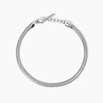 Bracciale in Argento Maglia Snake Uomo Mabina