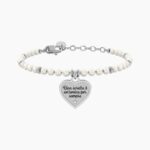 Bracciale Donna Kidult di Perle con Cuore | Sorella - Family