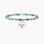 Bracciale Donna Elasticizzato Kidult Cuore | Daughter - Family