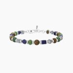 Bracciale Kidult Uomo con Pietre Colorate Energia | I Sogni - Energy Stone