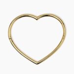 Bracciale in Acciaio Rigido Forma Cuore  Donna Kidult