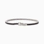 Bracciale Tennis con Zirconi Neri Donna Mabina
