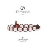 Bracciale Tibetano Quarzo Rosa Tamashii BHS900-33