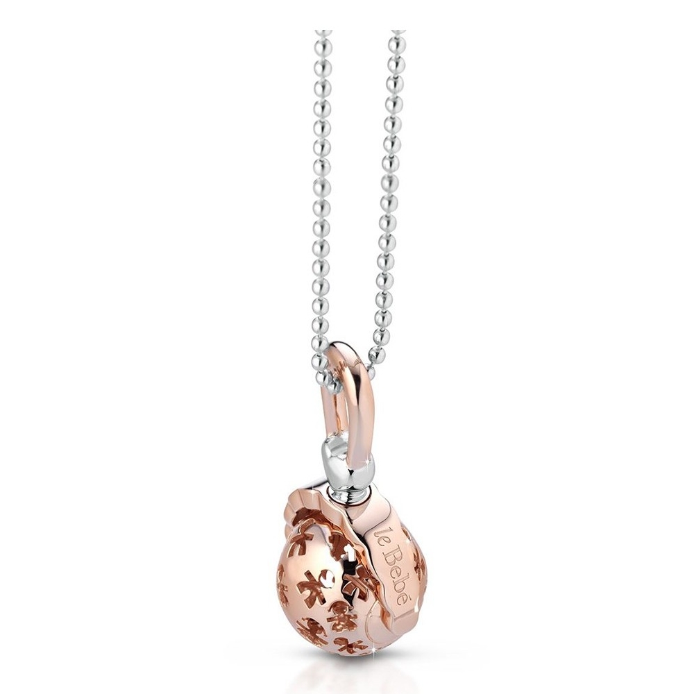Ciondolo-Suonamore-Donna-Le-Bebe-SNM007.jpg Collana con Ciondolo Suonamore Oro Rosa Donna Le Bebé - I Sonaglini - immagine 1