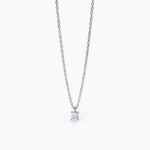 Collana Forzatina Punto Luce con Zircone Bianco Uomo Mabina