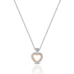 Collana in Argento 925 con Cuore Pendente Donna R. Giannotti