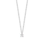 Collana in ARG925 Punto Luce Diamante 0.10ct Lab Grown Mabina My Diamonds