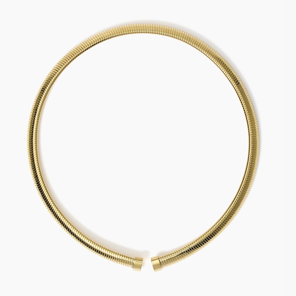 Girocollo-tubogas-in-acciaio-dorato-choker-donna-kidult-idea-regalo-851031.jpg Girocollo Tubogas in Acciaio Dorato Donna Kidult - immagine 1