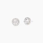 Orecchini Lobo Zircone Contornato Donna Mabina