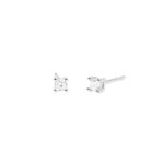 Orecchini in ARG925 Punto Luce Diamanti 0.20ct Lab Grown Mabina My Diamonds