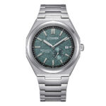 Orologio Automatico Solo Tempo Verde Citizen Super Titanio NJ0180-80X