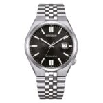Orologio Meccanico Solo Tempo Nero Uomo Citizen Tsuyosa  60 NK0020-55E