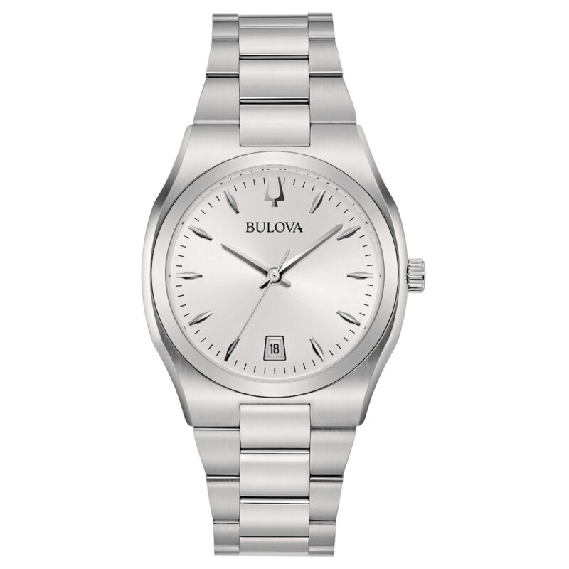 Orologio bulova donna surveyor lady bianco 96M156