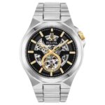 Orologio Bulova Maquine Scheletrato Uomo 98A224