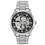 Orologio Bulova Sutton Skeletron Nero Uomo 96A208