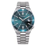 Orologio Automatico Colore Ottanio Uomo Citizen Tsuyosa Shore NJ0231-56L
