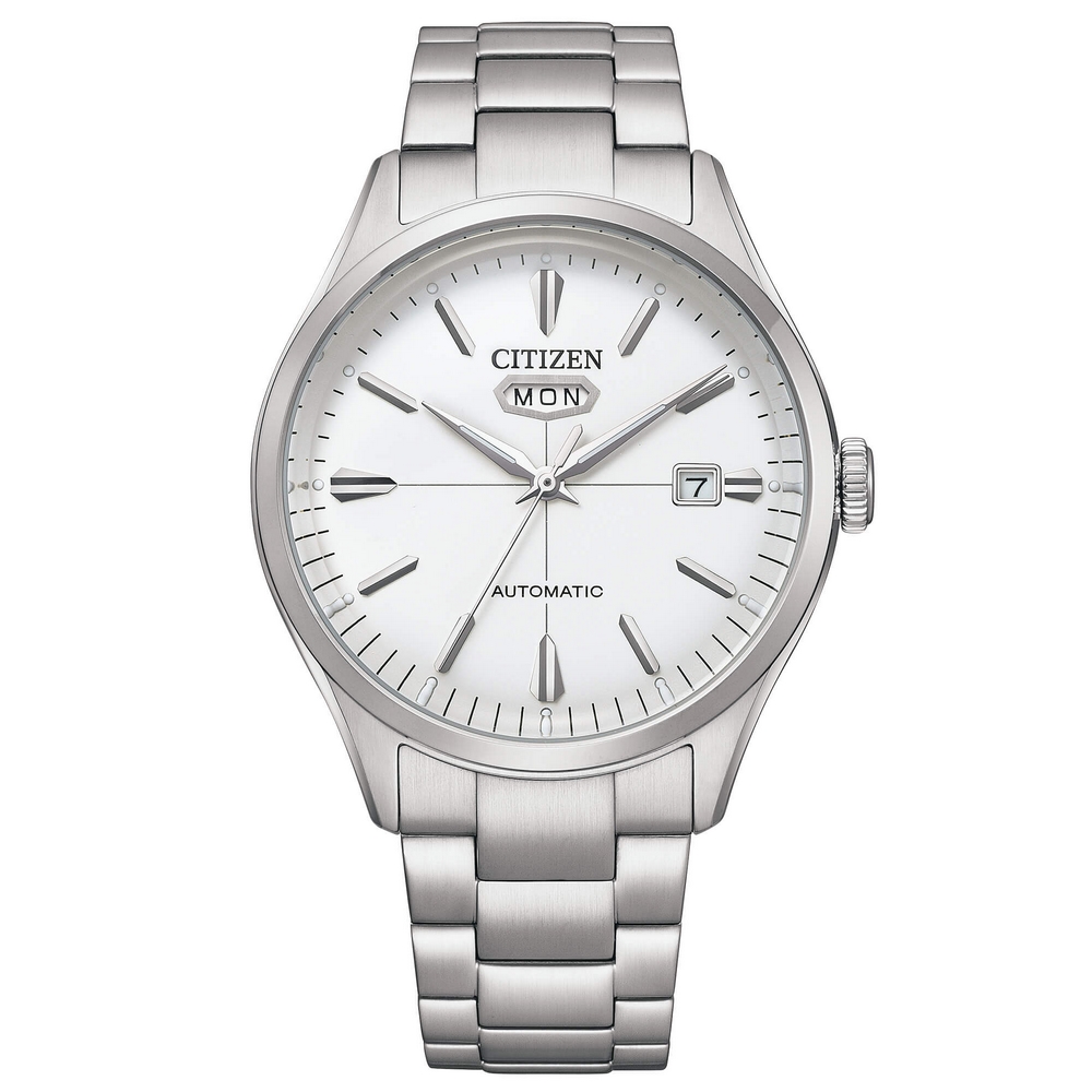 Orologio-solo-tempo-citizen-automatico-collezione-c7-NH8391-51A.jpg Orologio Automatico C7 Bianco Solo Tempo Uomo Citizen NH8391-51A - immagine 1