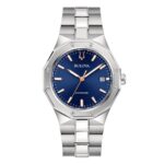 Orologio Bulova Automatico Octagon Blu con Dettagli Rosè Uomo 96B463