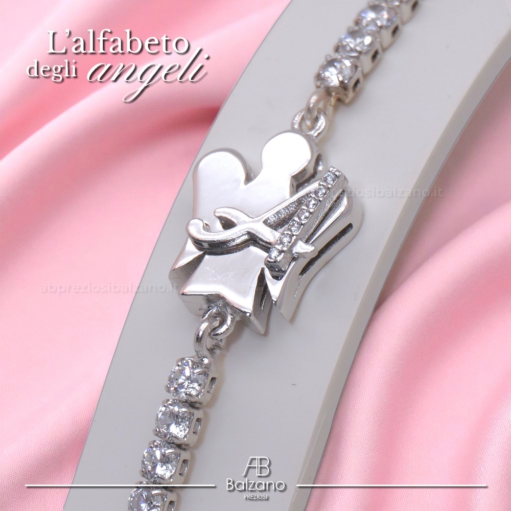 alfabeto-degli-angeli-alfabeto-degli-angeli-significato-bracciale-tennis-argento-zirconi-ab-preziosi-balzano.jpg L'alfabeto degli Angeli Roberto Giannotti Bracciale Tennis in Argento 925 - immagine 1