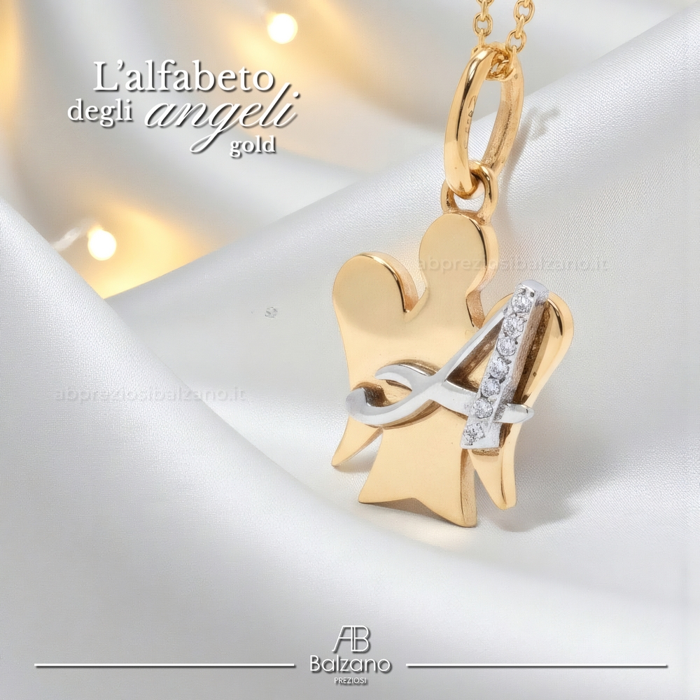 alfabeto-degli-angeli-novita-roberto-giannotti-oro-collana-iniziale-angelo-custode-ab-preziosi-balzano.jpg L'alfabeto degli Angeli Roberto Giannotti collana in Oro 9Kt e Diamanti - immagine 1