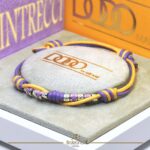 Bracciale INTRECCI Doppio Cordino e Pigne in Argento 925 DODO MARIANI