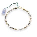 Bracciale Oro Bicolore 18Kt Uomo
