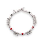 Bracciale VASCO ROSSI "Senti Che Bel Rumore" in Argento Dodo Mariani