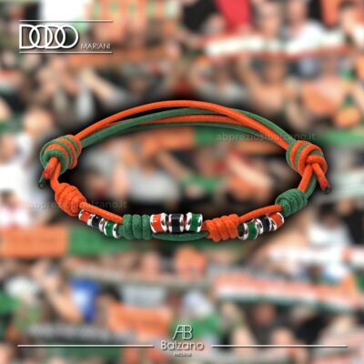 bracciale venezia calcio stadio tifosi arancio nero verde uomo donna dodo mariani ab preziosi balzano