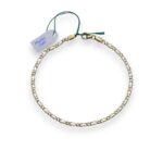 Bracciale Oro Bicolore18Kt Maglia Alternata Uomo