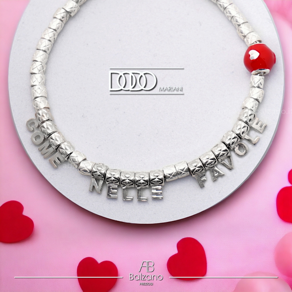 san-valentino-dodo-mariani-bracciale-vasco-rossi-come-nelle-favole-in-argento-love-amore-ab-preziosi-balzano.jpg SAN VALENTINO 2026 Bracciale in Argento 925 "COME NELLE FAVOLE" firmato Dodo Mariani - immagine 1