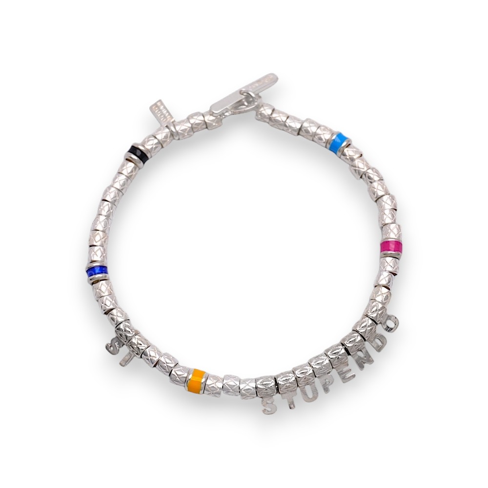 vasco-rossi-idea-regalo-bracciale-in-argento-925-dodo-mariani-offerta-unisex-stupendo-gli-spari-sopra-ab-preziosi-balzano.jpg Bracciale VASCO ROSSI "Si Stupendo" in Argento Dodo Mariani - immagine 1