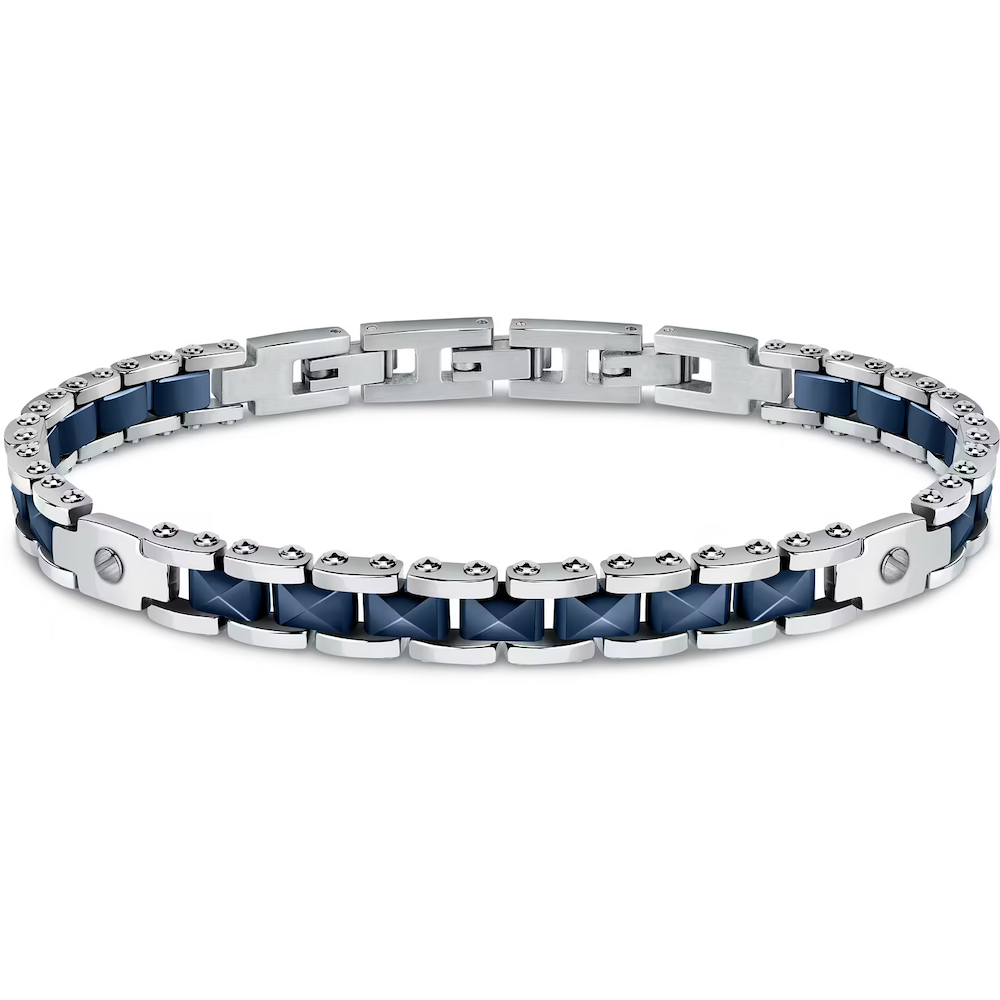 Bracciale-in-acciaio-e-ceramica-blu-idea-regalo-per-lui-sector-SAFR31.png Bracciale in Acciaio e Ceramica Blu Uomo Sector Marine - immagine 1