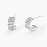 Orecchini Cerchio in Argento Donna Mabina