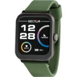 Smartwatch S-08 Silicone Verde Uomo Sector
